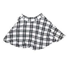 Black and White Plaid High