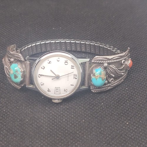 Sterling silver watch - silver, tips