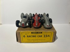 Dinky Toys Racing car set, All original but wrong models for box, Rare, Vintage.