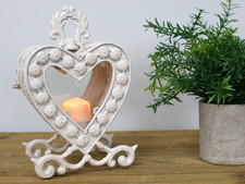 Cream Metal Antique Rustic