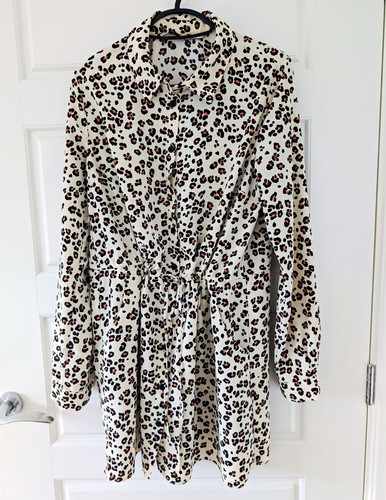 Leopard print belted shirt - tu,