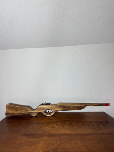 Vintage wooden rubber - wooden, band