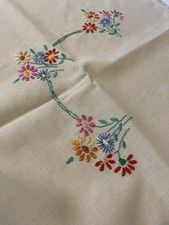 Vintage Tablecloth Hand