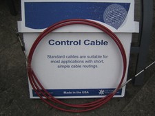 Teleflex Red Jacket 33C Boat Remote Control Throttle/Gear Cable - 15ft.