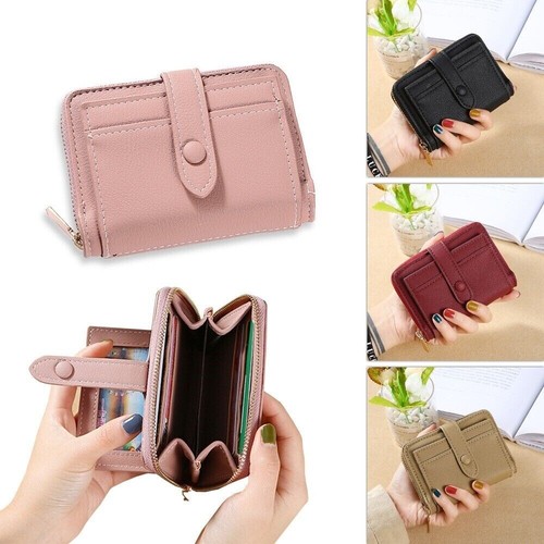 Small coin purse card - small, zipper
