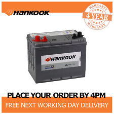 Hankook MV24 Leisure Battery Deep Cycle 12V 72Ah for Caravan, Boat & Motorhome