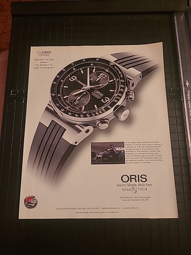 Oris watch bmw williams - watch, f1