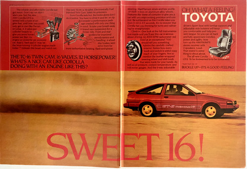 Toyota corolla twin cam - corolla,