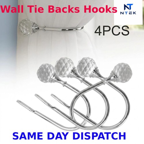 4pcs silver metal crystal - 4pcs,