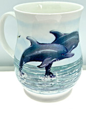 Vintage Dolphin Mug Cup