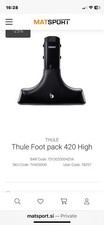 Thule 150cm Roof Bars With High Rise Feet. Thule 420. Van. Discovery. Gutter Fix