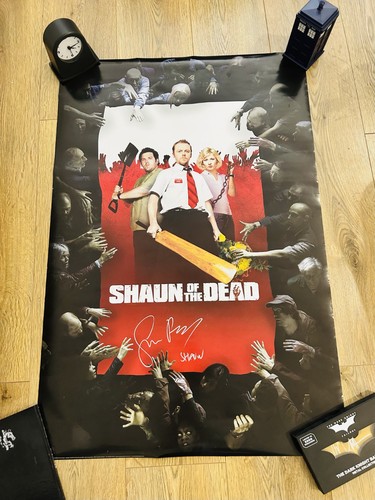 Simon pegg signed shawn - pegg,