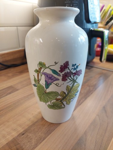 Poole pottery vase floral - poole,