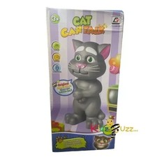 Talking Tom Tom Cat Talkback Animated Toy Gift for Children Battery Operated