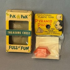 Vintage Pik A Pak Magic Tricks