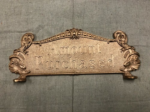 National brass cash register - national,
