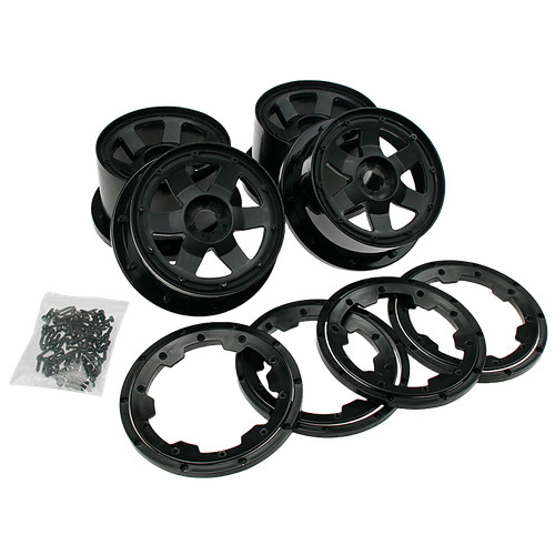Plastic wheel hub rim - wheel, hub/rim