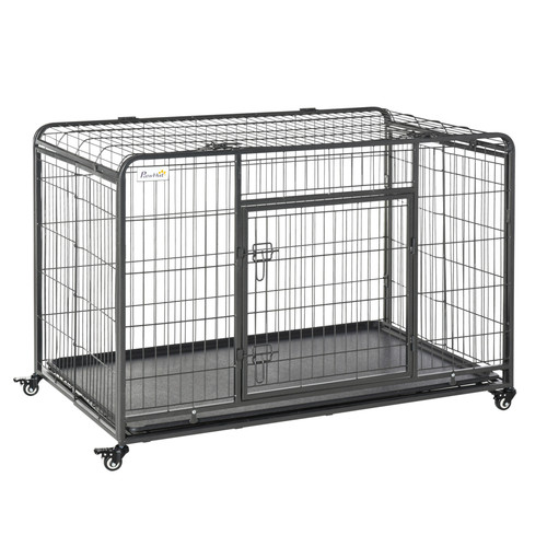 81x125cm metal dog cage - dog, kennel