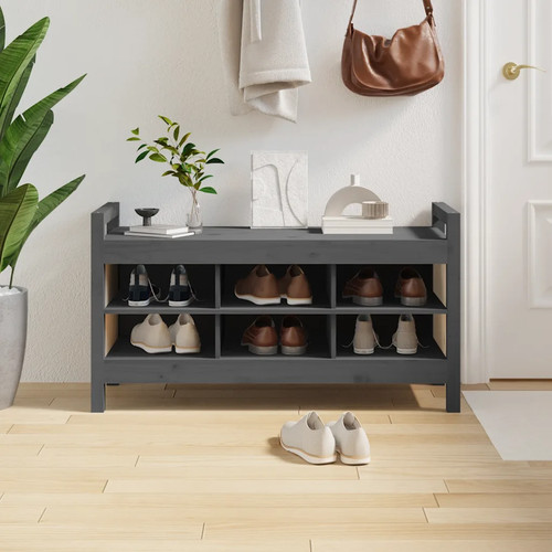 Walplus grey hall bench - hall,