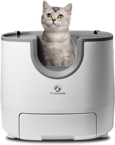 Self cleaning litter box - self-cleaning,
