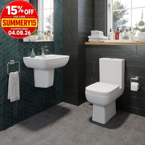 Bathroom cloakroom suite - bathroom,
