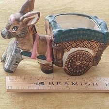 Vintage ceramic planter - vintage,