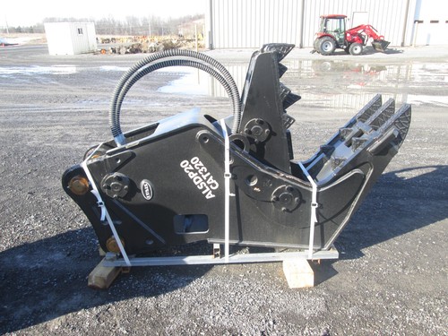 New excavator concrete - excavator, crusher