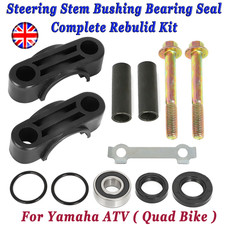 For Yamaha Steering Stem Bushing Bearing Seal Rebuild Kit Banshee Grizzly Raptor