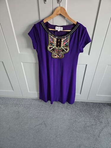 Ronni nicole purple dress size - dress,