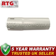 Short Straight Exhaust Extension For 60mm (2 3/8") Pipe Length 180mm