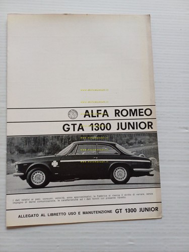 1968 alfa romeo gta 1300 - 1968,
