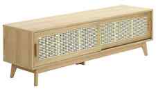 Java 2 Door TV Unit - Oak | Oak Effect TV Stand Cabinet Media Storage Unit