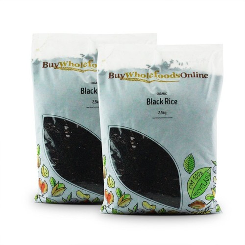 Organic black rice - rice, 5kg