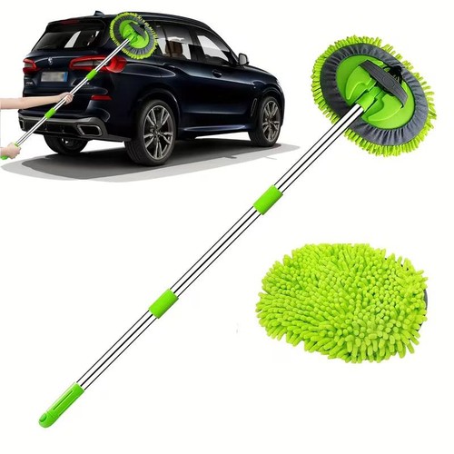 Telescopic car cleaning - car, brush