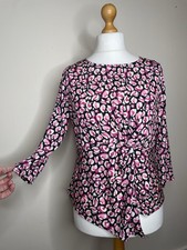 M&Co Ladies Pink & Black