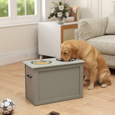 Raised Pet Dog Bowls w/