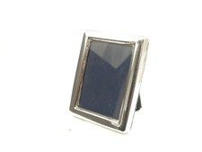 SMALL SOLID SILVER EASEL BACK