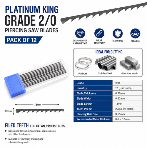 Platinum king grade 0 - king, 2/0