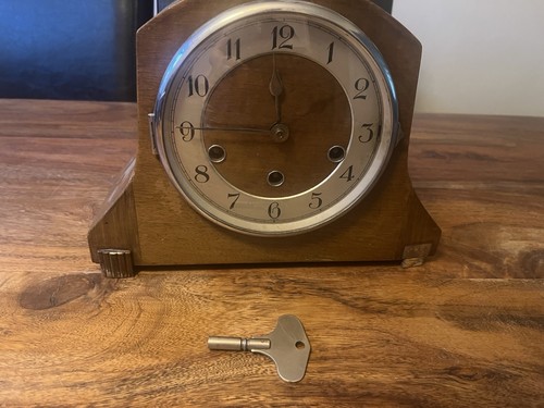 Vintage haller mantle clock - vintage, clock-