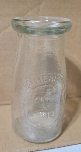 Half pint milk bottles dairy - half, bottles,dairy