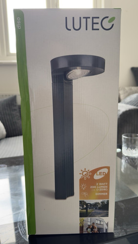 Lutec solar led bollard - solar,