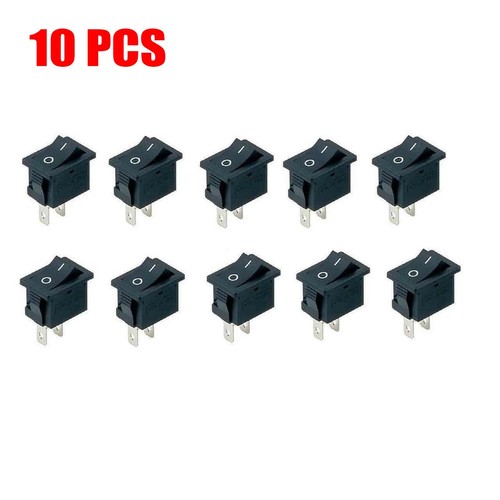 Black pin off spst car - 2-pin,