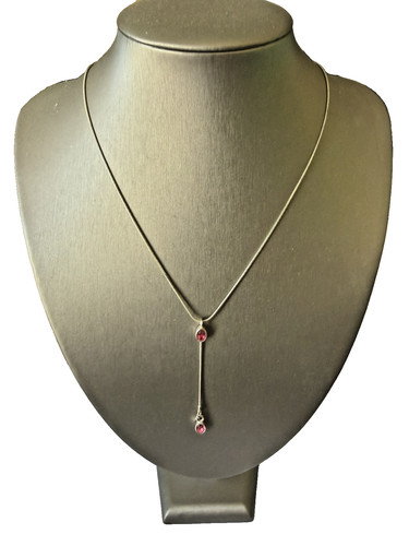 Silver tone pink - silver,