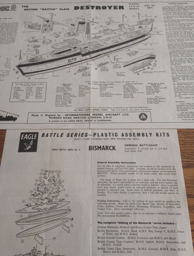 Bismark and destroyer ww11 - bismark,