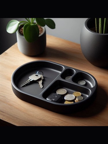 Key and coin tray - key,