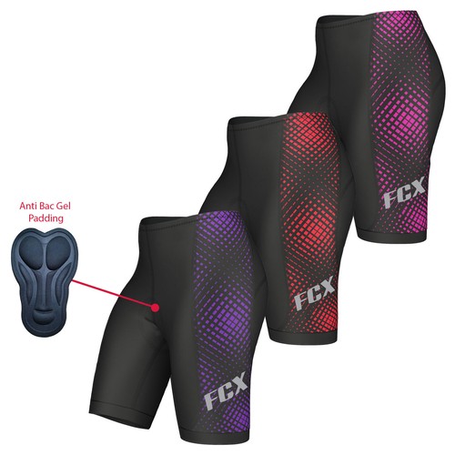 Women cycling shorts - cycling, 3d