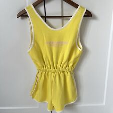 Zara Yellow Beach Jumpsuit