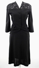 VTG Women's 40s 2 PC Black