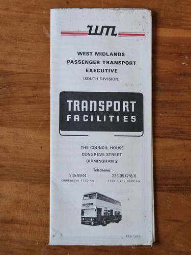 Wmpte west midlands - west, pte