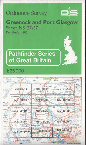 Ordnance survey map - ordnance, 1:25,000